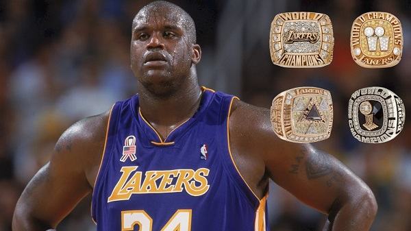 how many rings does shaq have 1