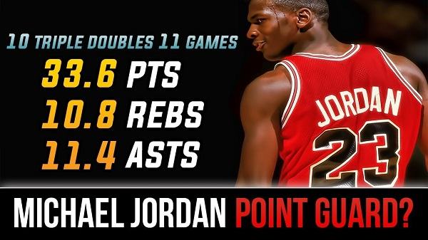 what position did michael jordan play 3