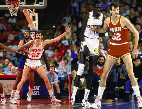 who is the tallest nba player scottfujita 6